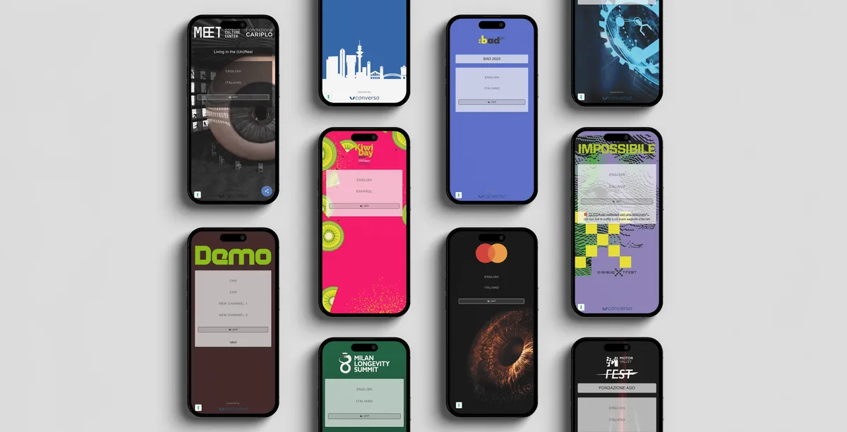 Converso App con skin personalizzate