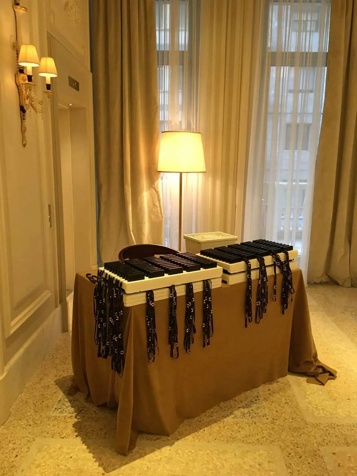 Ricevitori per interpretazione simultanea durante un evento