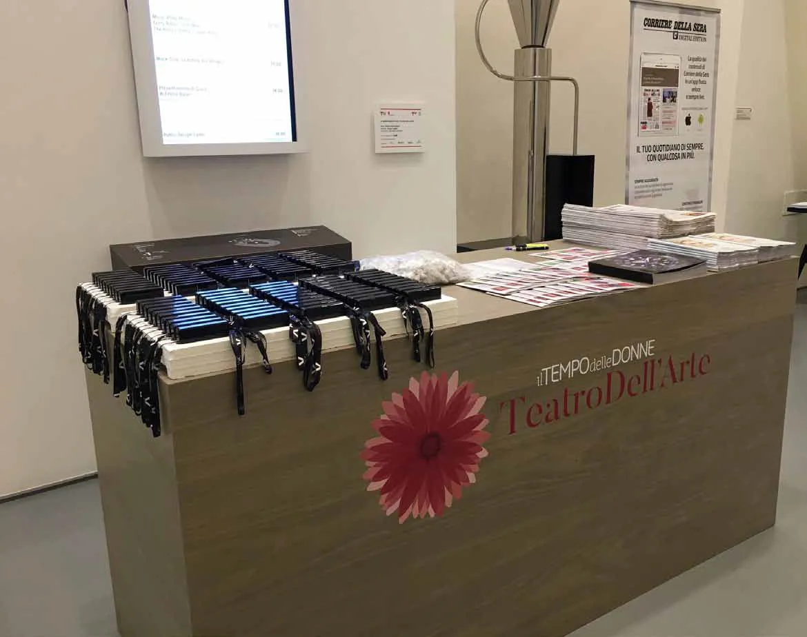 Ricevitori per interpretazione simultanea durante un evento