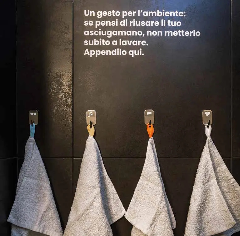 Dettagli eco-sostenibili dell'hub